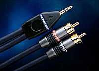 RCA plugs to 1/8 inch cable