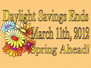 March 2012 Daylight Savings free digital signage content