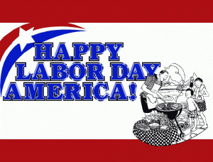Happy Labor Day free digital signage content