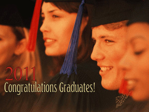 Congratulations Graduates free digital signage content