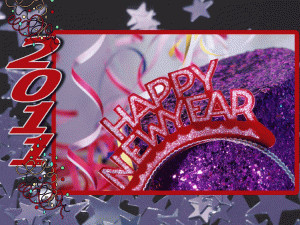 Happy New Years Hat 2011 free digital signage content
