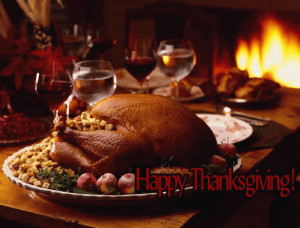 Happy Thanksgiving Turkey free digital signage content