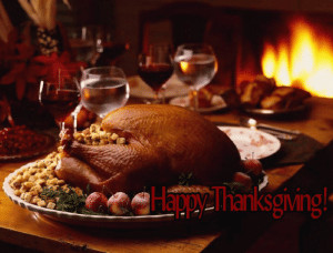 Happy Thanksgiving Turkey free digital signage content