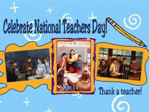 National Teachers Day free digital signage content