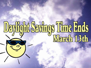 Daylight Savings - March 2011 free digital signage content