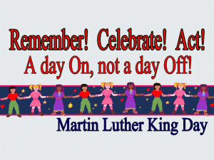 Martin Luther King Day free digital signage content