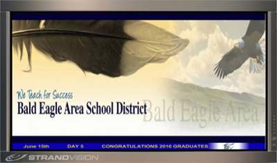 Bald Eagle Area School District Digital Signage