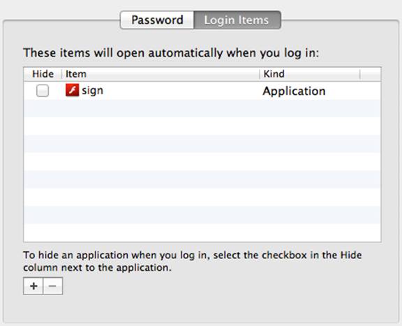 Macintosh Select Signage Application