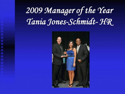 Hyatt Congratulations Tania Jones-Schmidt