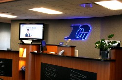 Royal Credit Union Lobby with Digital Signage