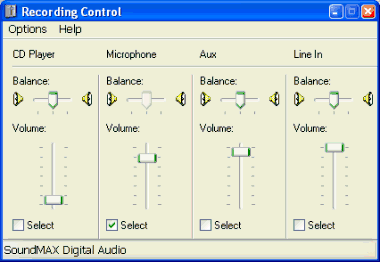 Recording Settings